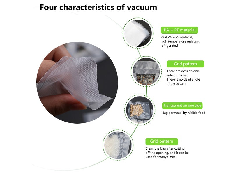 (2 Roll) 17*500cm Vacuum Sealer Bag Roll dealonline.co.nz