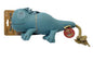 Paws 4 Earth Dog Toy, Gecko with Rope Tail Animal Addiction Limited