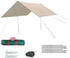 Square Sun Shade Sail – Waterproof Outdoor Canopy for Garden, Patio, and Parties