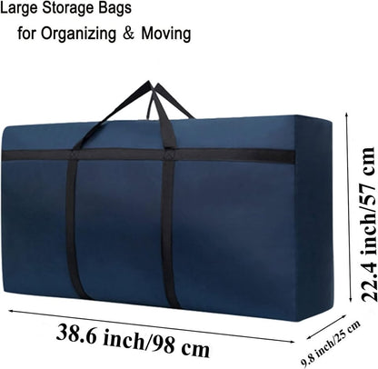 Extra Large Heavy-Duty Storage Bag by ECOTREK, 150L capacity, durable and spacious for organizing bulky items.