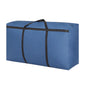 Extra large heavy-duty ECOTREK storage bag in black with reinforced handles and zipper closure, designed for 230L capacity.