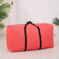 Large foldable ECOTREK storage bag, 100L capacity, ideal for travel or home organization, shown in a neutral setting.