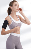 Waterproof Running Armband Phone Holder – 2 Pocket Sports Wrist Wallet for Gym & Outdoor Exercise (Fits up to 6.8” phone)