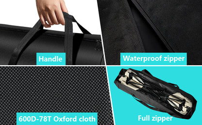 ECOTREK camping storage bag in small size, durable fabric with multiple compartments for organized outdoor gear storage