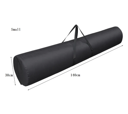 ECOTREK camping storage bag in small size, durable fabric, with multiple compartments for organizing gear during camping trips.