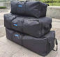 Large waterproof outdoor storage bag by ECOTREK for camping and travel, showing its durable, spacious design for outdoor gear.