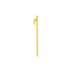 Orange heavy-duty steel tent stakes by ECOTREK, 30cm metal tent pegs for secure outdoor camping and tent setup.