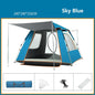 Green ECOTREK family tent, lightweight and easy to set up, suitable for outdoor camping and family adventures.