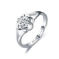Adjustable Zirconia Wedding Ring