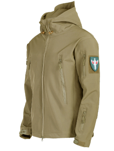 Men's Tactical Softshell Jacket — Waterproof Windproof Fleece Lined | Outdoor & Hiking