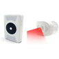 Eldertech portable wireless carer alert pager with vibrating, flashing, and sound alerts for detecting motion.