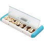 Eldertech medication reminder clock with vibration alerts and LED lights for easy medication scheduling.