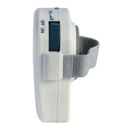 Eldertech Universal Portable Phone Amplifier for phones, compact device with controls and speaker for enhanced sound.