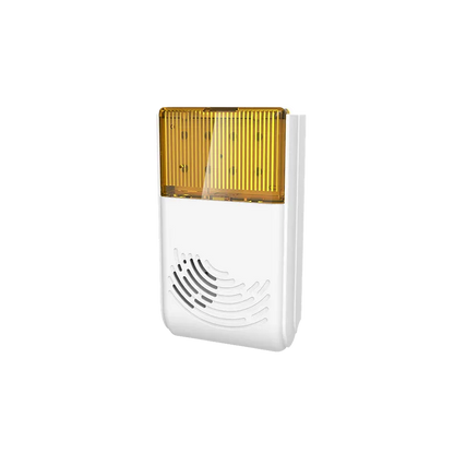 Eldertech telephone ringer call signaler with a compact design, featuring a loud alert for incoming calls.