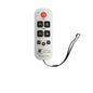 Eldertech Big Button Universal TV Remote for Seniors with large, easy-to-press buttons and simple control layout.