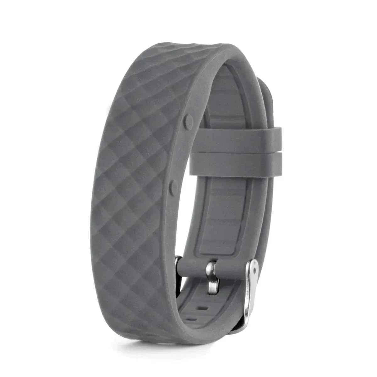 Black Eldertech VibraTime vibrating watch strap for enhanced comfort, designed as a spare watch band with adjustable fit.