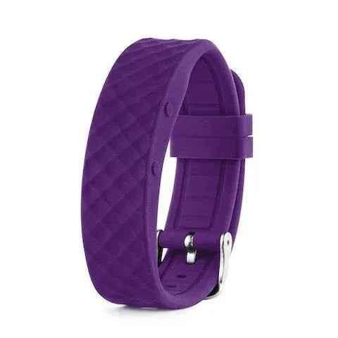 Black Eldertech VibraTime vibrating watch strap for small wrists, designed for comfort and secure fit.
