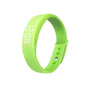 Blue Eldertech Vibratime vibrating alarm watch showing digital display with time and alert indicators.