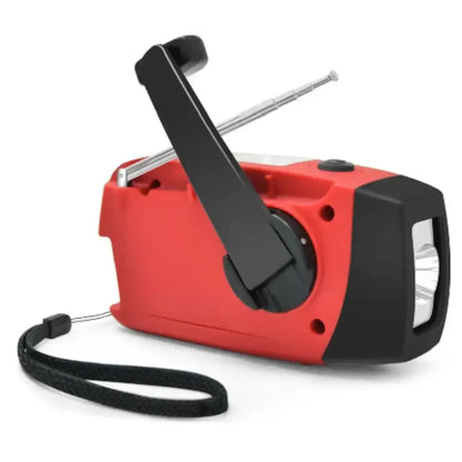 Emergency Solar Hand Crank Radio with Flashlight & Power Bank Habicare
