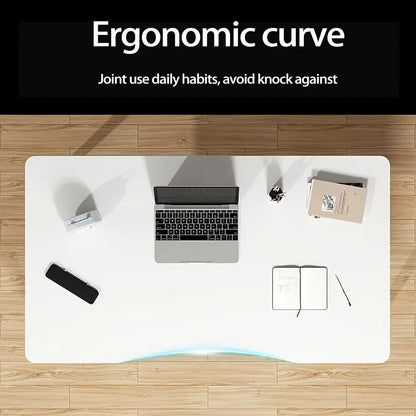 Ergonomic Office Desk with Rounded Corners Habicare