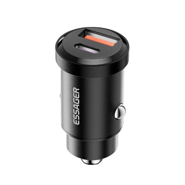 Essager Car Charger (Type C & USB Port) 9eight5