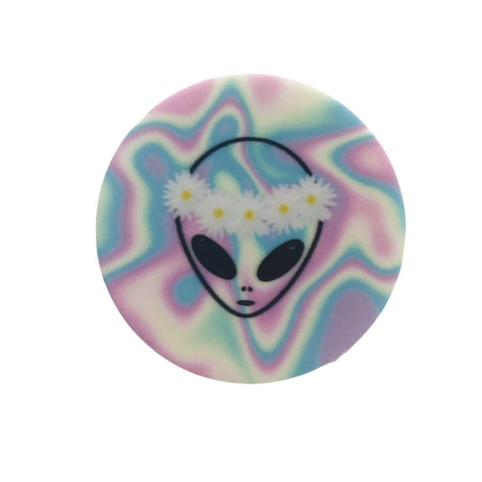 Expanding Finger Grip (Flower Crown Alien) 9eight5