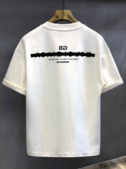 American half-sleeve T-shirt for men