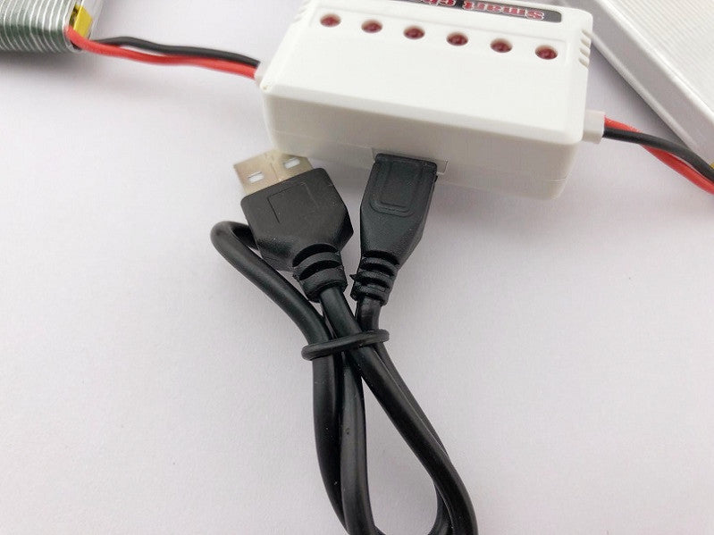 6 in 1 3.7V USB Charger for Drone dealonline.co.nz