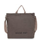 Canvas shoulder bag