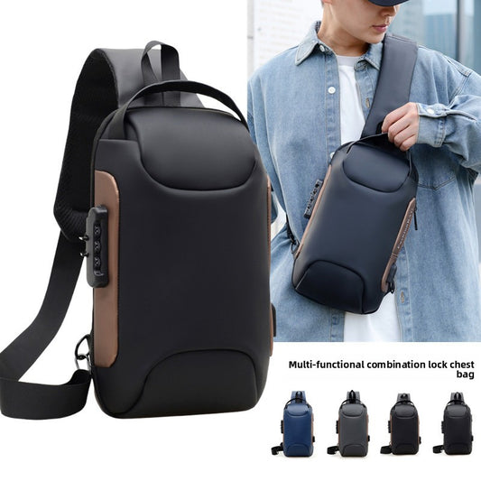 Men's Combination-Lock Crossbody Bag – Urban Vault