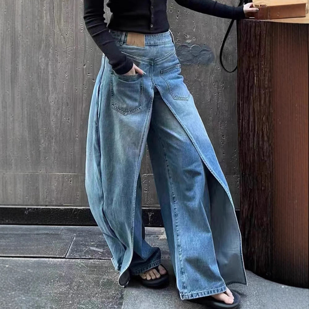 Casual wide-leg pants