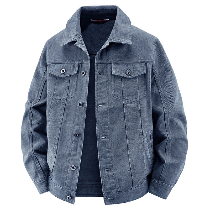 Casual Denim Jacket Relaxed Fit