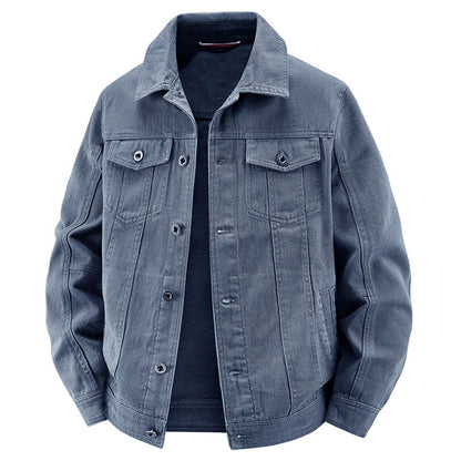 Casual Denim Jacket Relaxed Fit