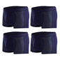 Men's Modal Boxer Shorts — Breathable Mesh Mid-Waist Underwear | Single & 4-Pack
