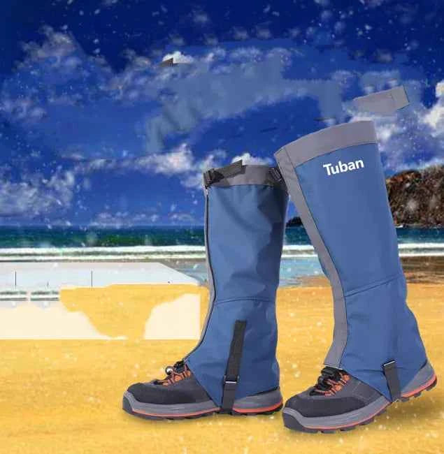 Outdoor Snow Gaiters for Mountaineering & Hiking - Waterproof Leg Protection Covers