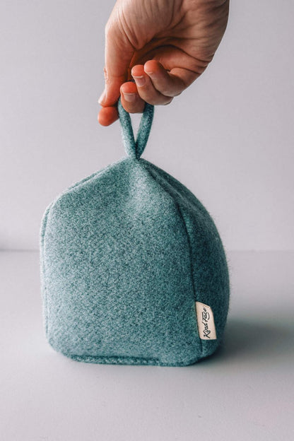 Felted NZ Wool Door Stop Do Not Disturb Sleep Company