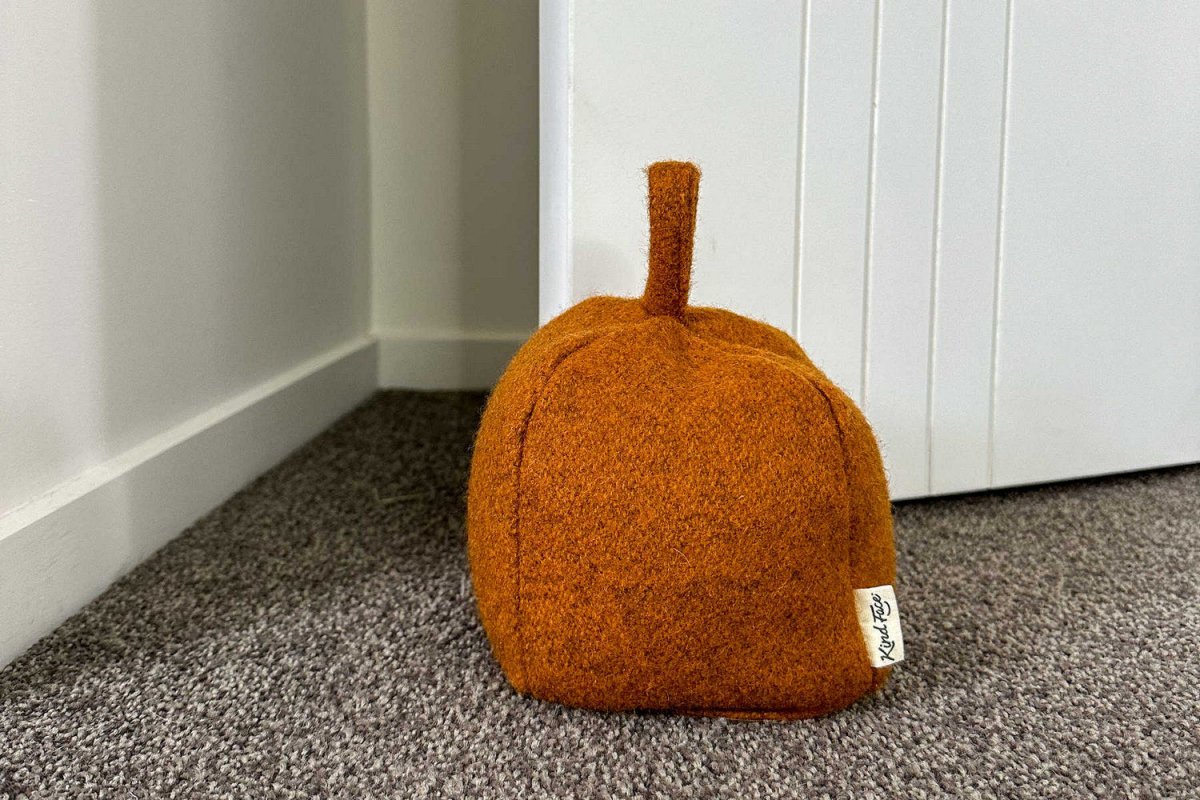 Felted NZ Wool Door Stop Do Not Disturb Sleep Company