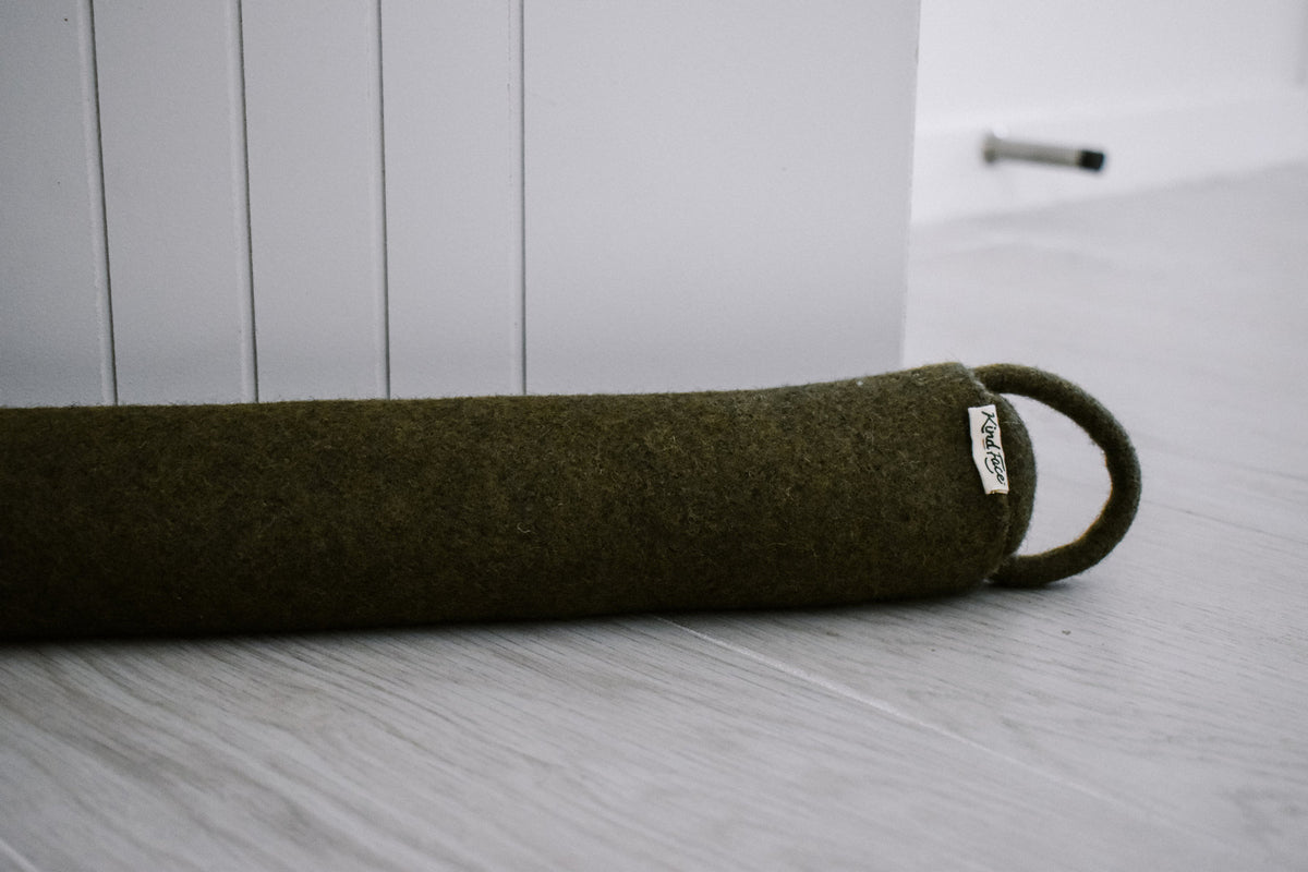 Felted NZ Wool Draught Stopper Do Not Disturb Sleep Company