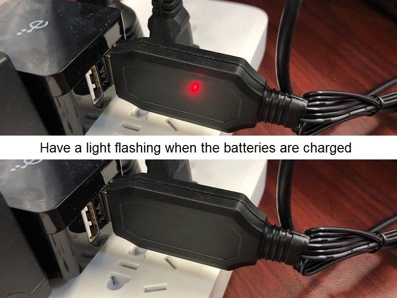 7.4V USB 3 pins Lithium Batteries Charging Cable for Car Drone or Helicopter dealonline.co.nz