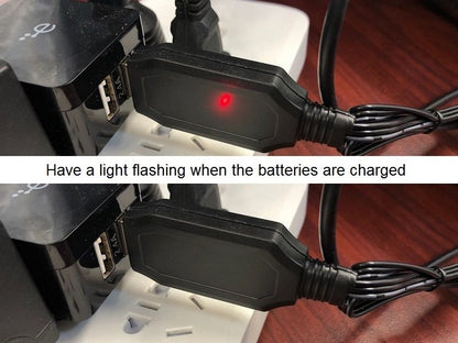 7.4V USB 3 pins Lithium Batteries Charging Cable for Car Drone or Helicopter dealonline.co.nz