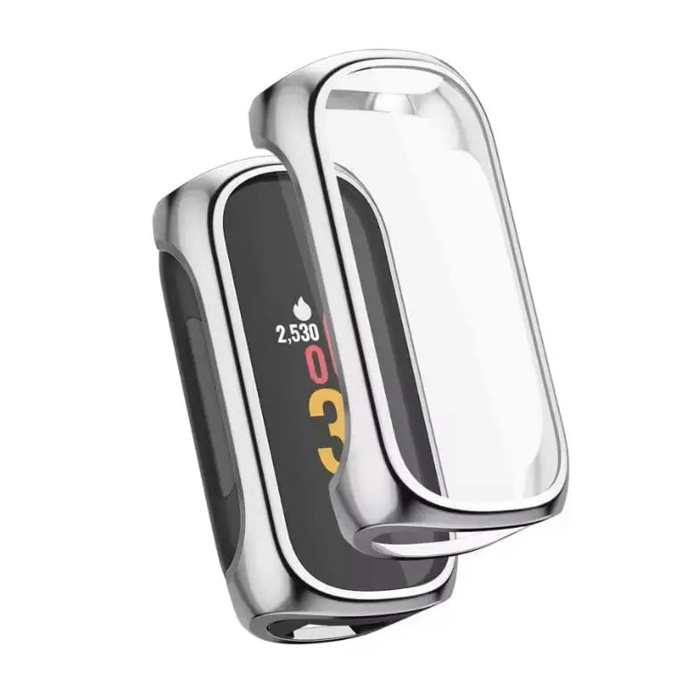 Protective Case for Fitbit Inspire 3 (Silver) Habicare