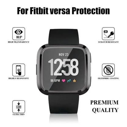 Protective Case for Fitbit Versa 1 (Black) Habicare