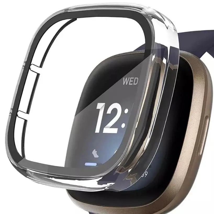 Protective Case for Fitbit Versa 3 (Clear) Habicare