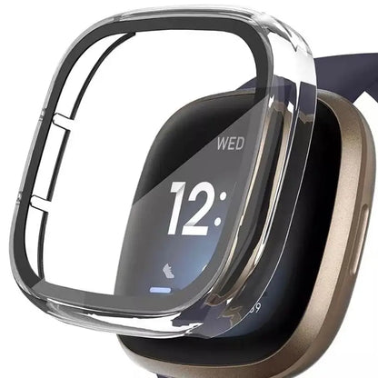 Protective Case for Fitbit Versa 3 (Clear) Habicare