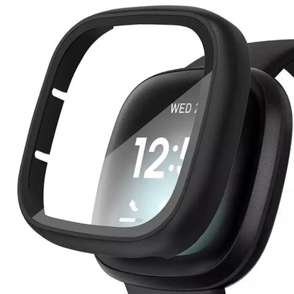 Protective Case for Fitbit Versa 4 (Black) Habicare