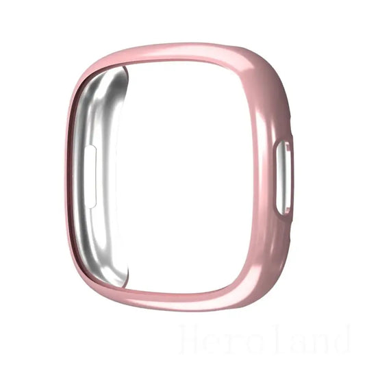 Protective Case for Fitbit Versa 4 (Rosegold) Habicare