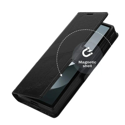 Flip Leather Phone Case for the Samsung Galaxy Z Fold7 (2 colours available) Habicare