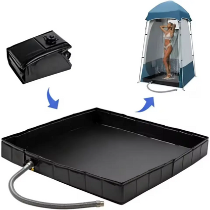 Foldable Camping Shower Pan Habicare