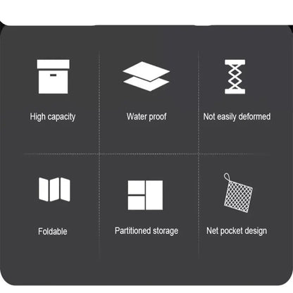 Foldable Waterproof Vehicle Storage Organizer (3 sizes available) Habicare