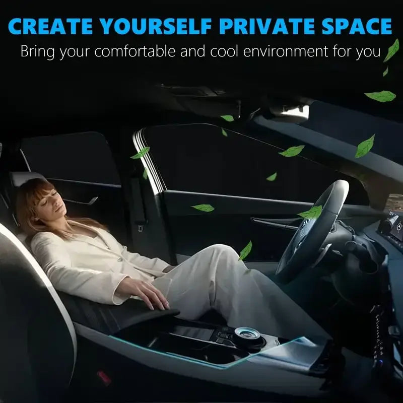 Folding Car Window Sunshade Cover Habicare